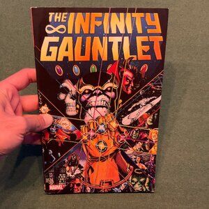 Infinity Gauntlet Paperback Thanos the Avengers Marvel Comic Book (2011)